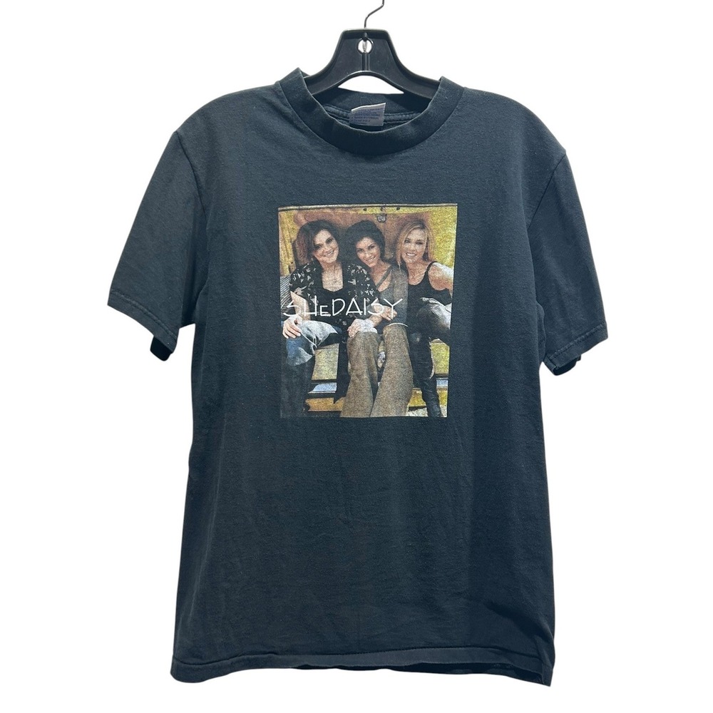 Vintage SHeDAISY Sweet Right Here Band Tee All Sport Single Stitch Black M 1990s
